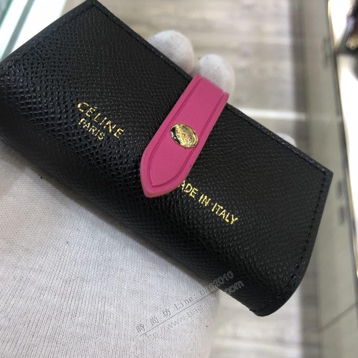 CELINE女包 最新鑰匙包 原版掌紋皮 賽琳女鑰匙包  sl2083